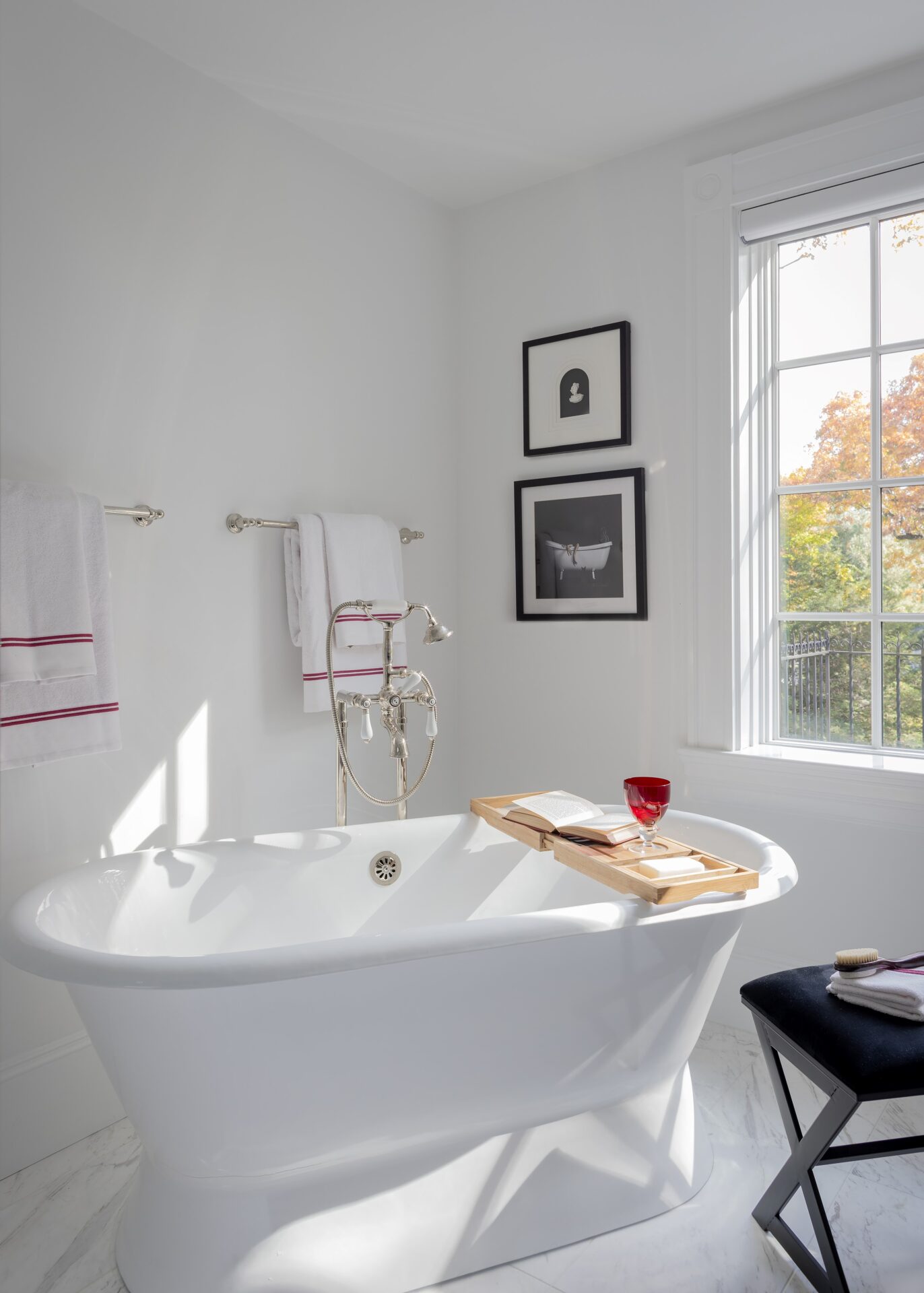 tudor master bathroom