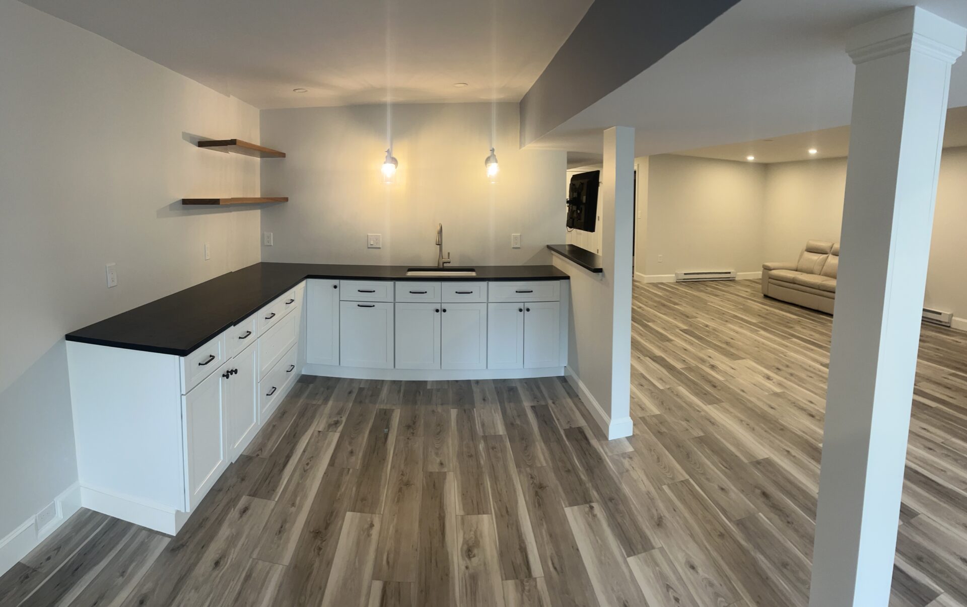basement living space